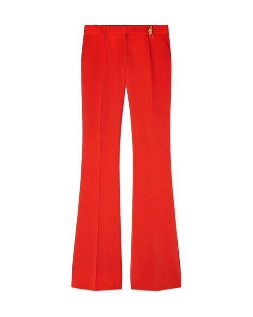 Versace Pressed-Crease Tailored Trousers