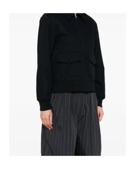 A.P.C. Black Police Flap-Pocket Jacket