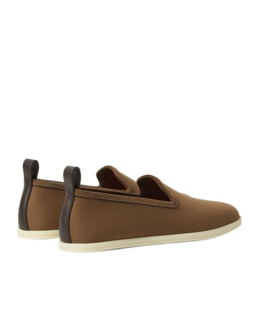 Loro Piana Brown Venice Walk The Gift Of Kings Loafer for men