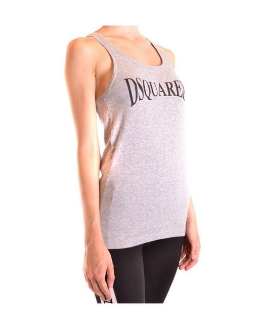 DSquared² Purple Logo Vest