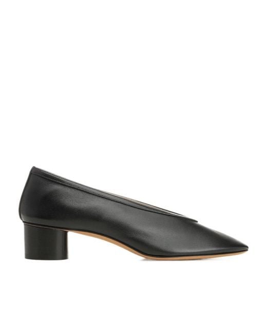 Le Monde Beryl Brown Luna Block-Heel Pumps