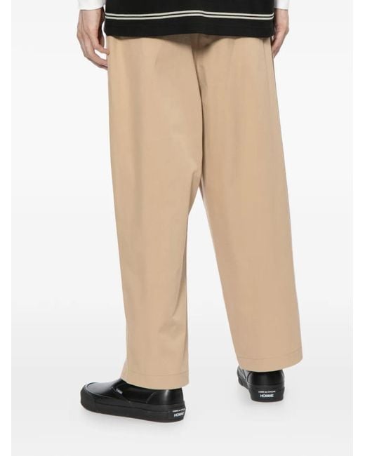 Comme des Garçons Natural Waist-Cinching Trousers for men