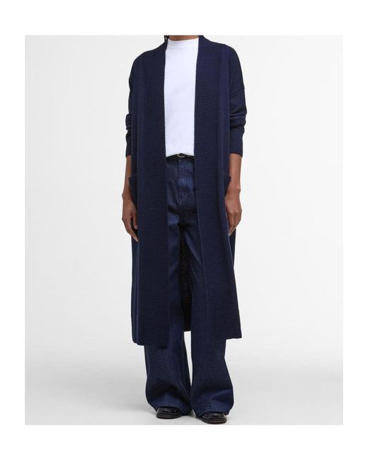 Barbour Blue Luna Cardigan