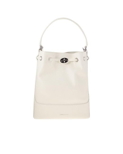 Zanellato Natural Handle Shoulder Bag
