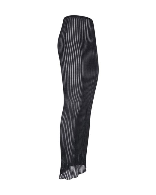 Dondup Gray Erotica Knitted Skirt
