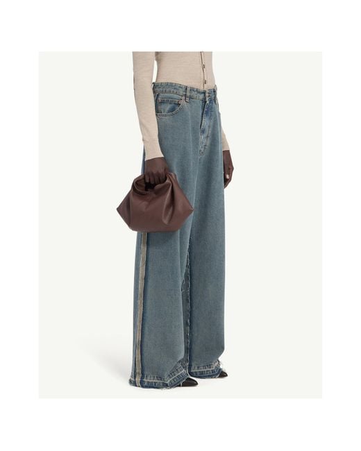 MM6 by Maison Margiela Blue Distressed Straight-Leg Jeans for men