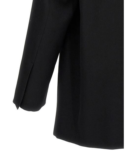 Jil Sander Black Single-Breasted Jacket for men