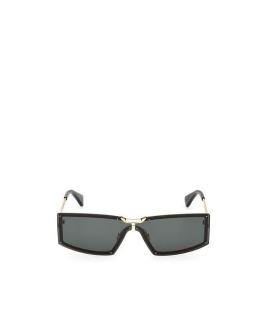 Max Mara White Miller 1 Rectangular Frame Sunglasses