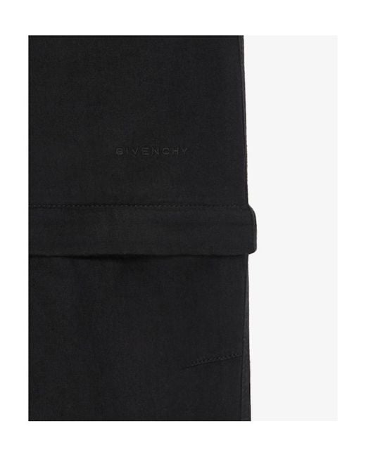 Givenchy Blue Elasticated Waist Trousers for men
