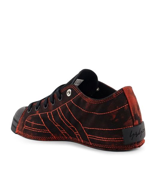 Y-3 Black Nizza Low-Top Sneakers for men