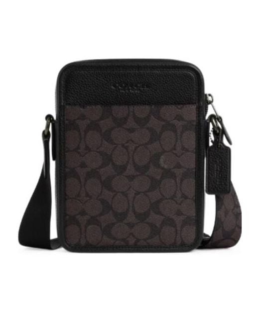 COACH Black Sullivan Crossbody Bag for men