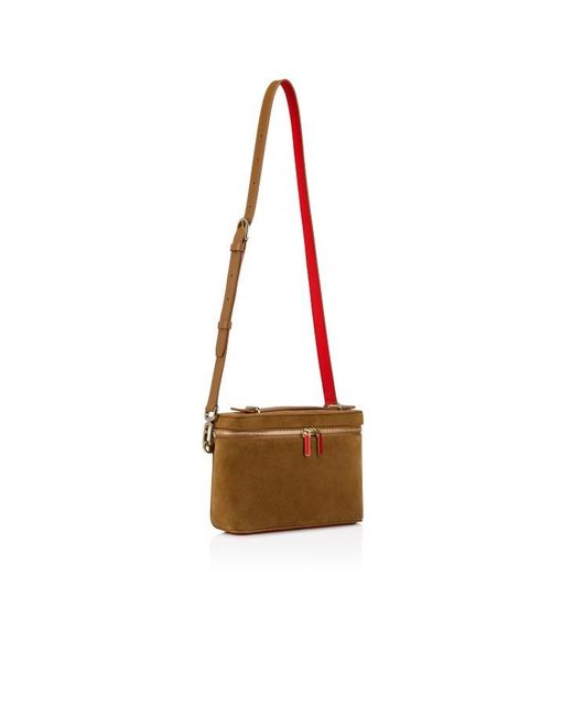 Christian Louboutin Metallic Djanis Zip-Up Crossbody Bag for men
