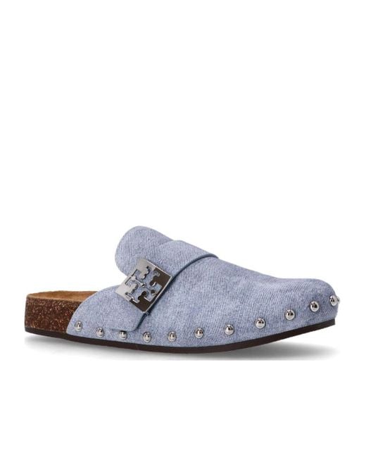 Tory Burch Blue Miller Sandals