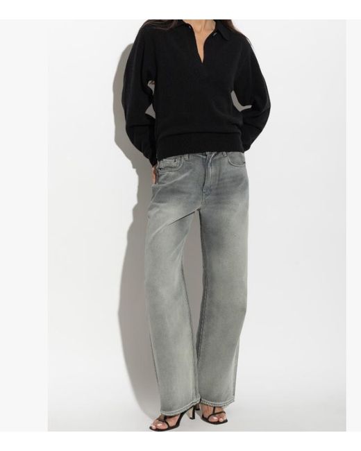 Haikure Gray Winny Wide-Leg Jeans