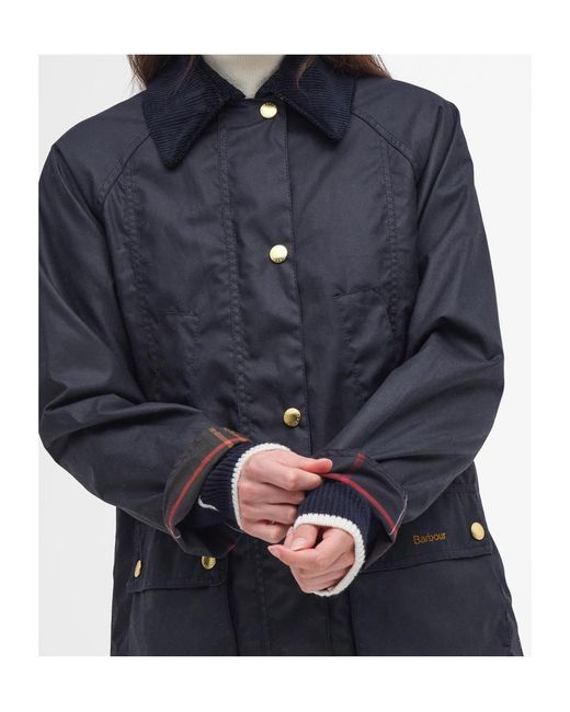 Barbour Blue Long-Sleeved Casual Jacket