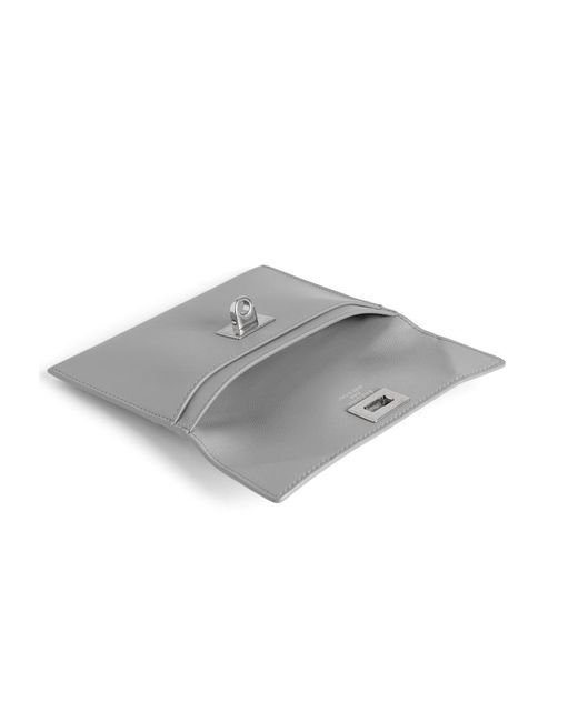 Balenciaga Gray Rodeo Large Coin And Card Holder