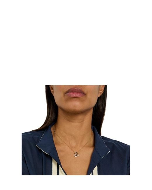 Tory Burch Metallic Goldplated Necklace
