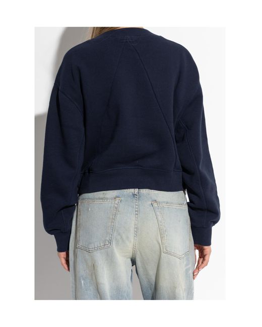 Rag & Bone Blue Long Sleeve Sweatshirt