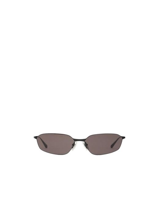 Balenciaga White Eyewear Cat-Eye Sunglasses