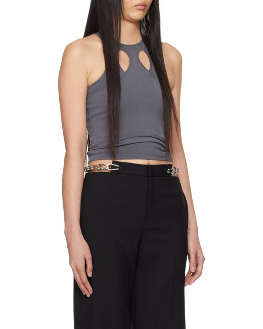 Dion Lee Multicolor Mobius Loop Cut-Out Tank Top for men