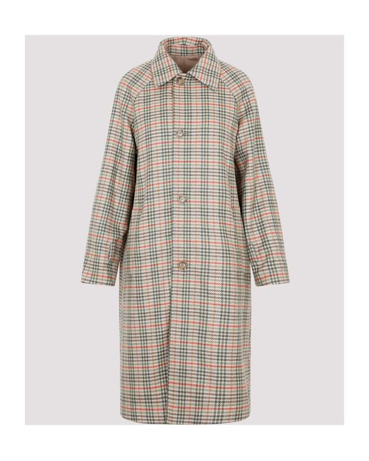 Akris Natural Ruth Reversible Coat