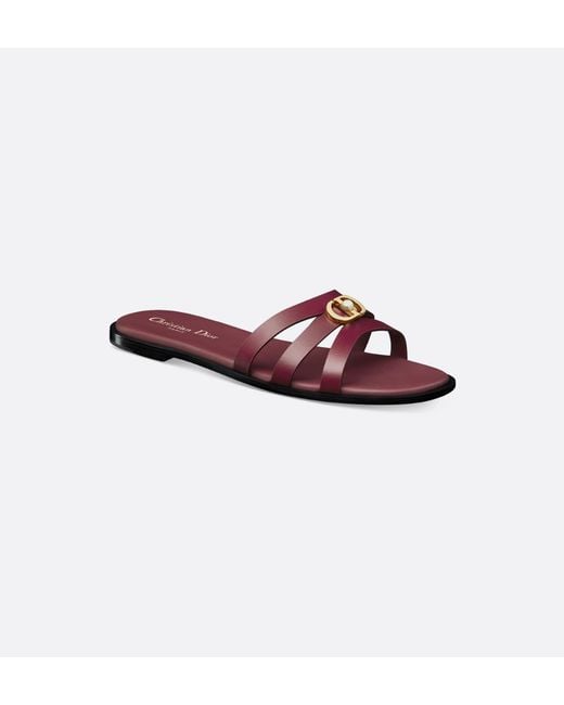 Dior Brown 30M Slide Flat Sandals