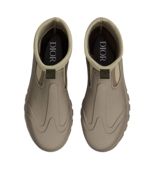 Dior Gray Garden Ankle Boot for men