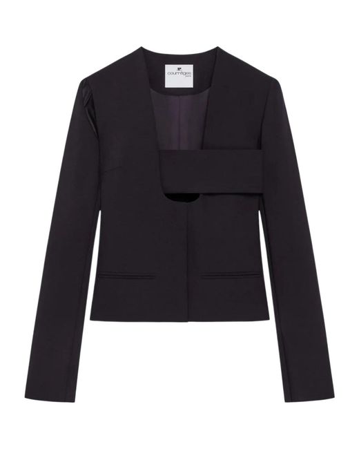 Courreges Blue Infinity Jacket