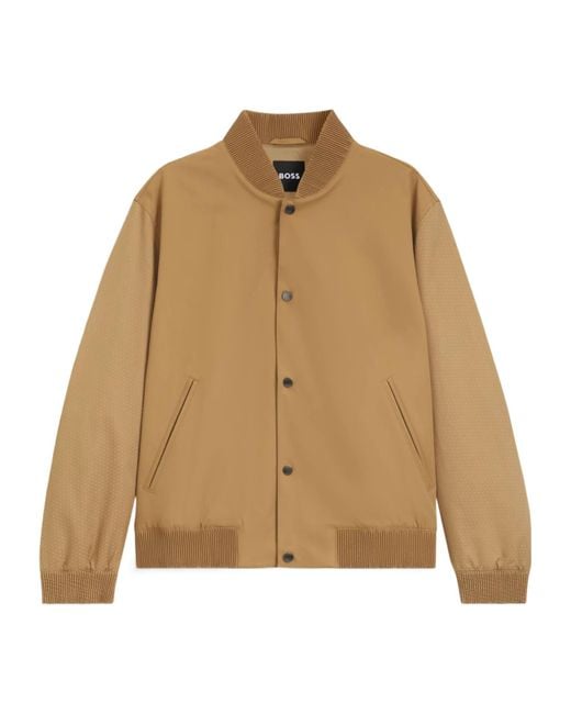 Boss Natural Long-Sleeve Casual Jacket for men