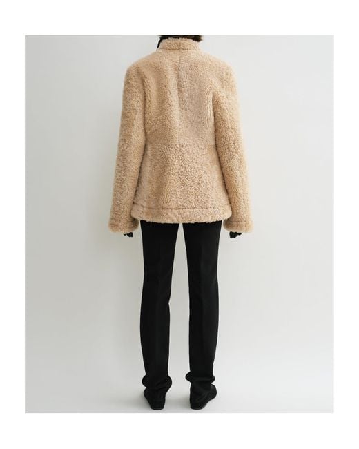 Totême Natural Totême Cinched Long Sleeved Jacket