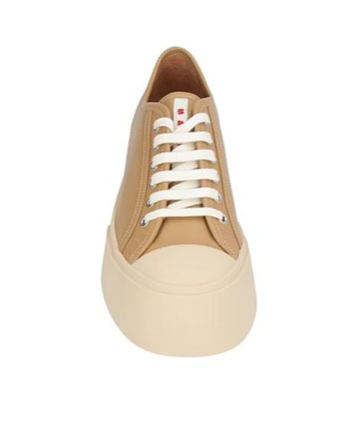 Marni Natural Minimalist Lowtop Casual Shoes