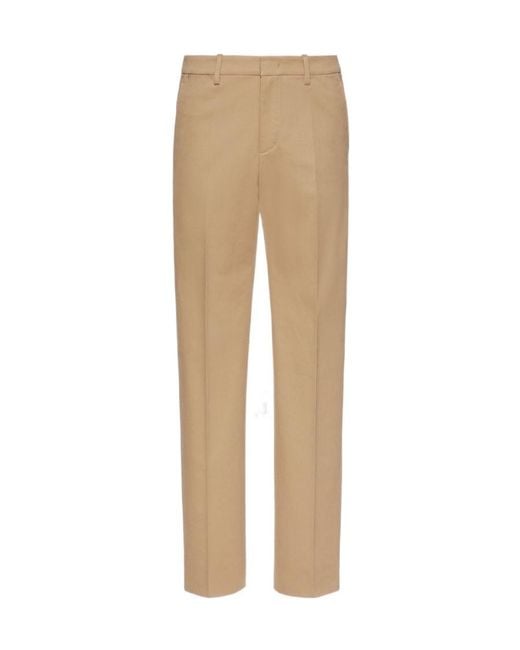 Valentino Natural Logo Casual Pants for men