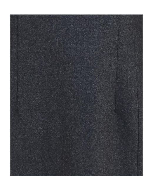 P.A.R.O.S.H. Blue P.A.R.O..H. Balloon-Sleeve Short Dress