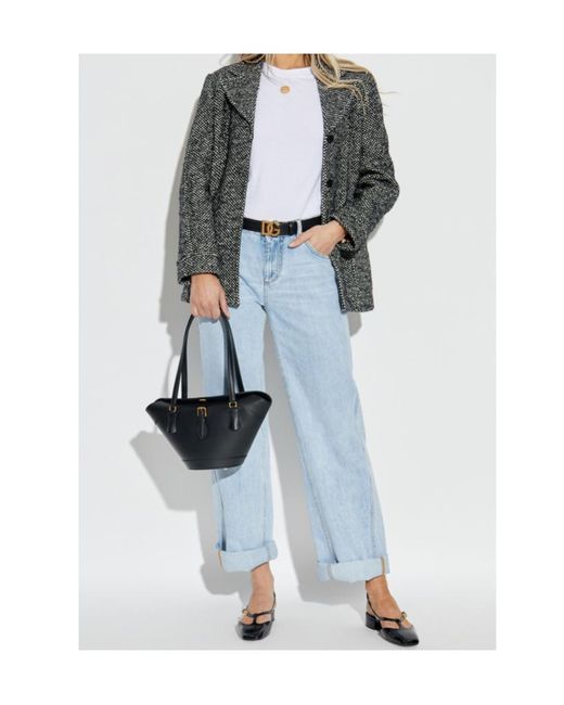 Dolce & Gabbana Gray Single-Breasted Blazer