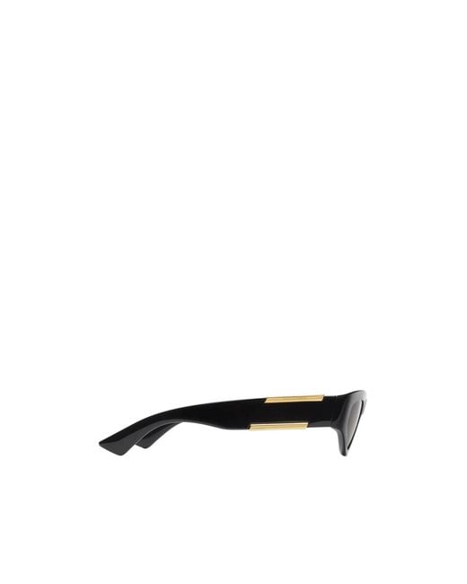 Bottega Veneta Black Eyewear Dash Cat-Eye Frame Sunglasses