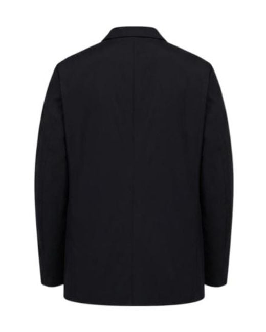 Jil Sander Blue Button-Down Suit Jacket for men
