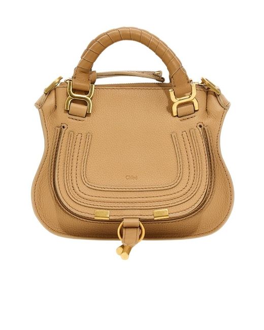 Chloé Natural Logo Shoulder Bag