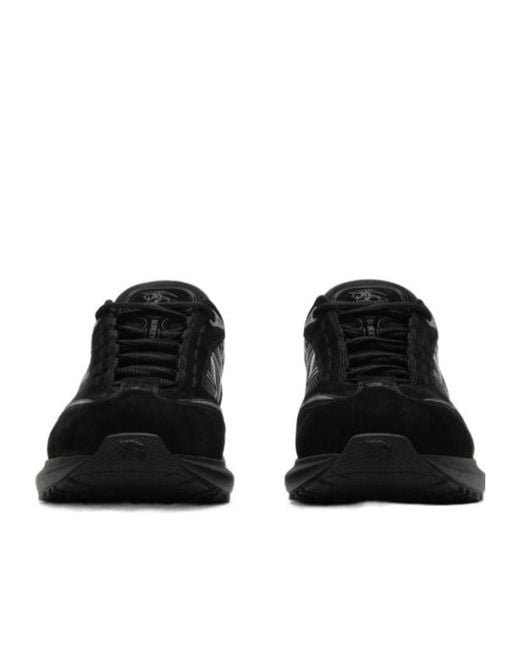 Burberry Black Eclipse Lace-Up Sneakers for men