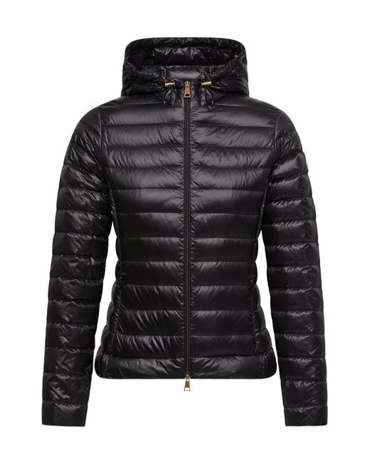 Moncler Black Igelhood Short Down Jacket