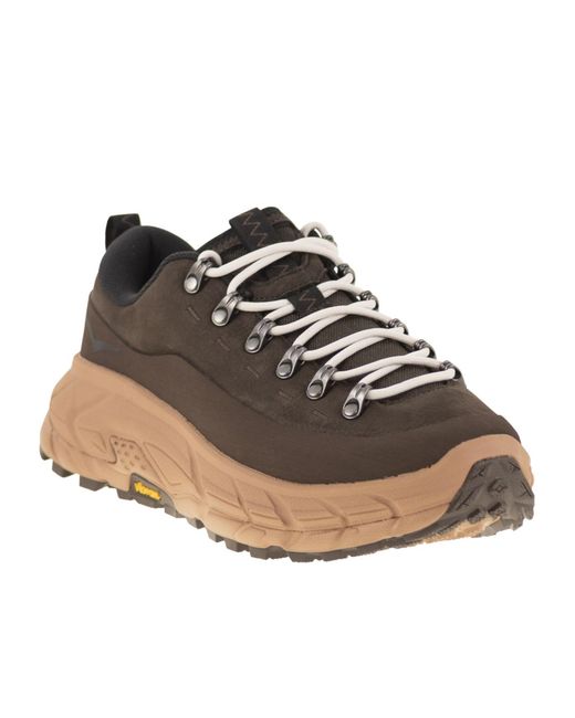 Hoka One One Brown Tor Summit Lace-Up Sneakers for men