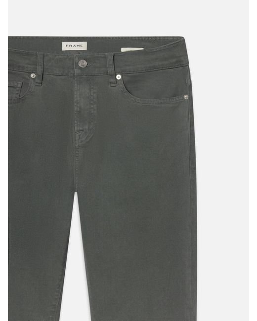 FRAME Gray Mid Rise Jeans for men