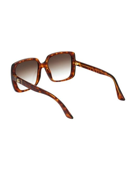 Gucci Multicolor Eyewear Oversized Square Sunglasses