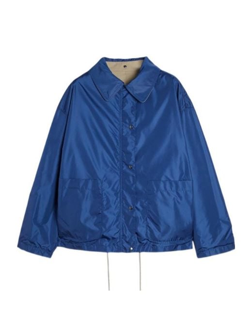 Aspesi Natural Reversible Hooded Jacket