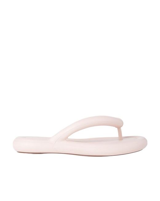 Melissa Natural Logo Flip-Flops