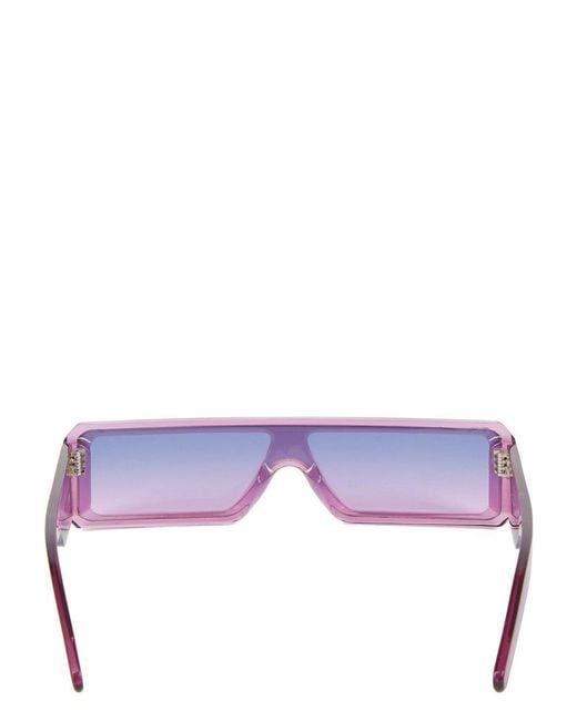 Rick Owens Purple Gethshades Sunglasses for men