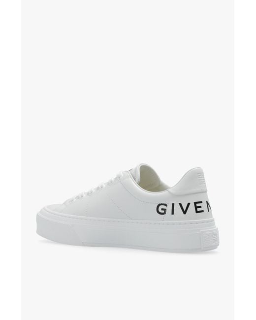 Givenchy White City Sport Low-Top Sneakers