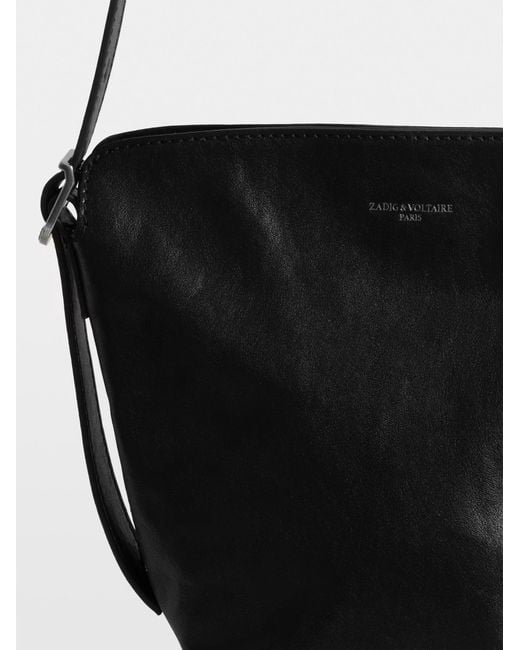 Zadig & Voltaire Black Baby Jane Crossbody Bag