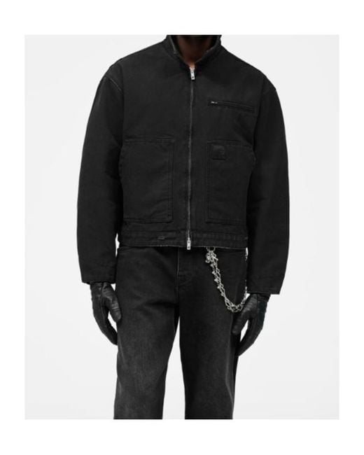 Represent Black Worker Long-Slevee Jacket for men