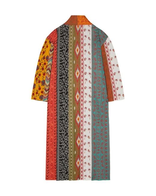 Alanui Orange Scent Of Incense Cardigan Coat