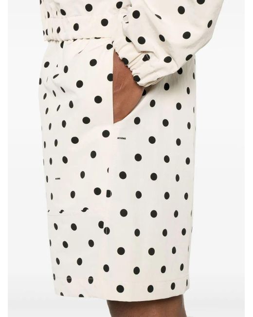 Jacquemus Natural Elastic Waist Shorts for men